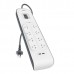 Belkin 8 Way Surge Board with 2 x USB Ports